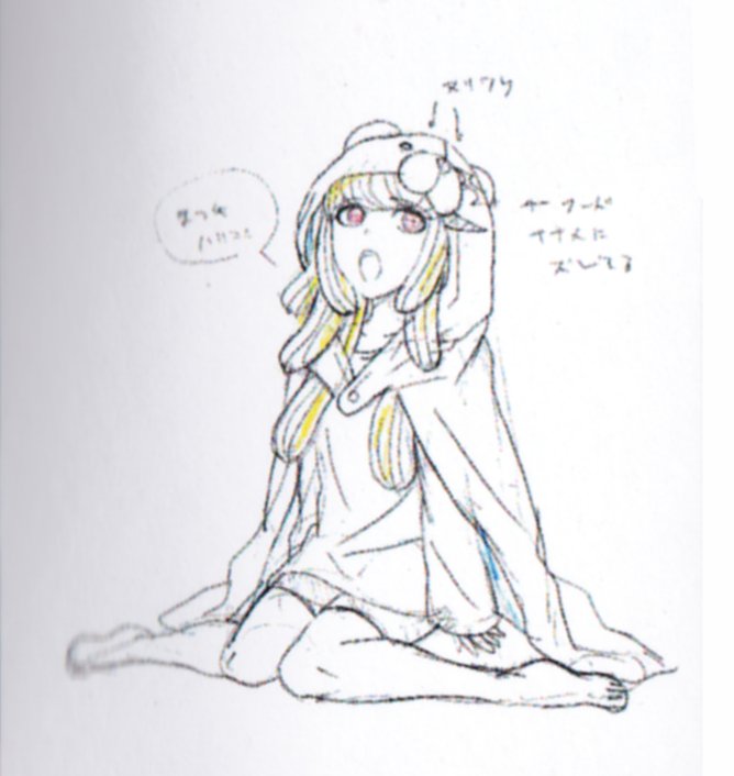 Moonyanthem's tweet photo. Design sketches Monaca!! <3333 #monacatowa #danganronpa #towamonaca #futurearc https://t.co/5nvyk4h2cp
