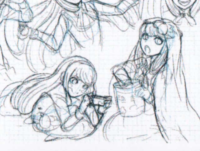 Moonyanthem's tweet photo. Design sketches Monaca!! <3333 #monacatowa #danganronpa #towamonaca #futurearc https://t.co/5nvyk4h2cp