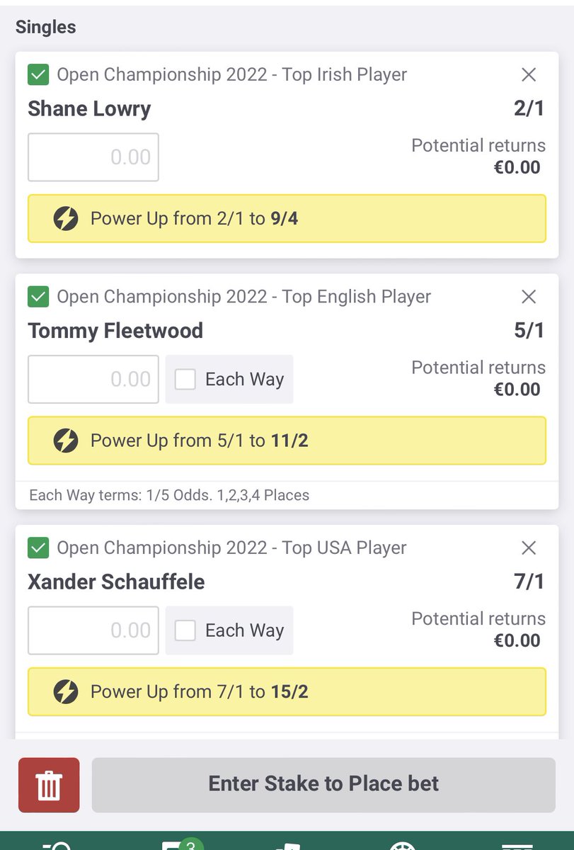 bolanda4's tweet photo. @AskPaddyPower why can’t I put these in an accum? Unrelated selections https://t.co/9VYjimdEBM