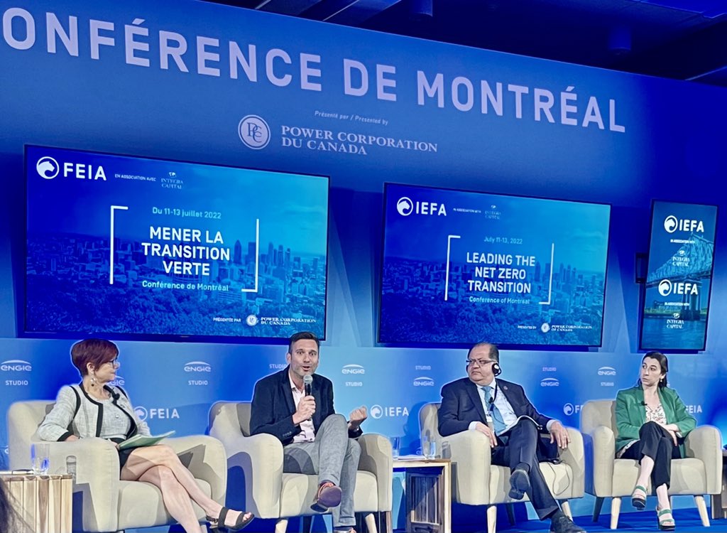 Florian Mayneris, chercheur CIRANO et professeur à <a href="/esg_uqam/">ESG UQAM</a> a participé au panel sur « Redéfinir le dialogue au cœur de la diplomatie verte » <a href="/ForumAmeriques/">Forum Économique International des Amériques</a> #FEIA2022