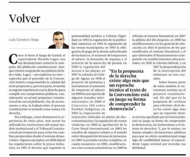 Aquí 19 momentos en que la derecha obstaculizó reformas importantes esgrimiendo razones constitucionales. A esto sumémosle el fin de lucro en la educación, el fondo solidario para el AUGE o las atribuciones fiscalizadoras del SERNAC. La historia pesa.