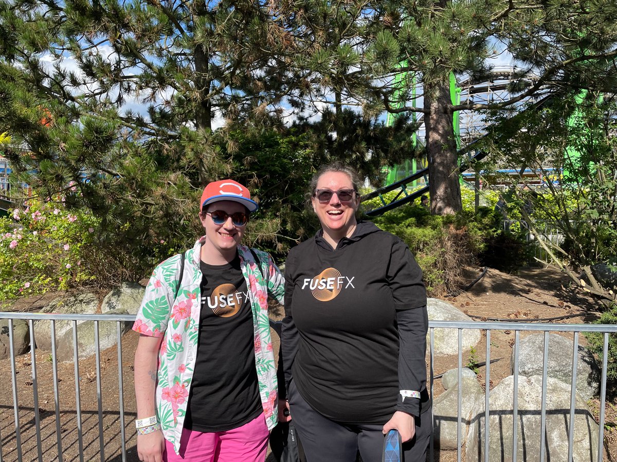 fusefx's tweet photo. Our Vancouver team may have missed our holiday party, but fear not! The team had an awesome summer party this past Saturday at the PNE Playland in Vancouver. Fun rides and BBQ for the team. Plus an opportunity for people to meet in person! #FuseFX #VFX #Vancouver #funplacestowork https://t.co/RyveI5TxWo