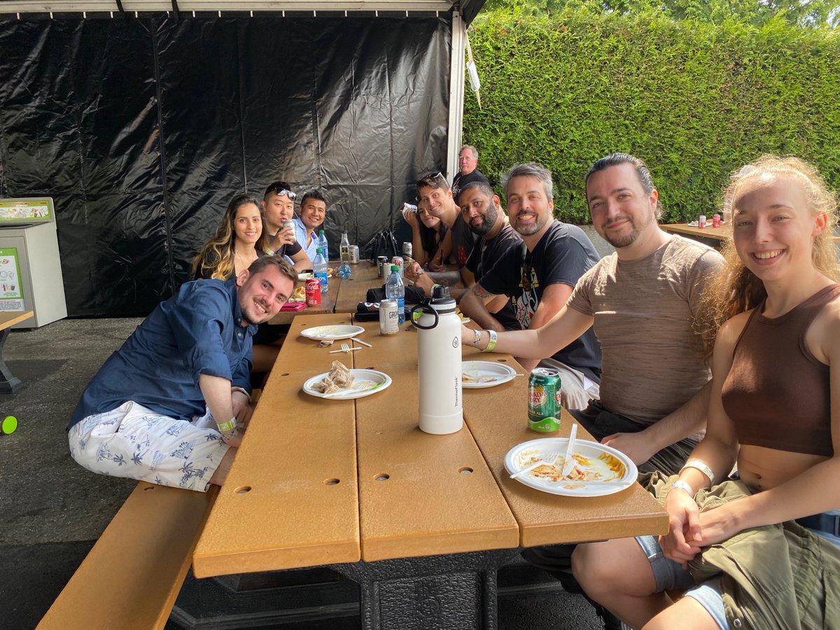 fusefx's tweet photo. Our Vancouver team may have missed our holiday party, but fear not! The team had an awesome summer party this past Saturday at the PNE Playland in Vancouver. Fun rides and BBQ for the team. Plus an opportunity for people to meet in person! #FuseFX #VFX #Vancouver #funplacestowork https://t.co/RyveI5TxWo