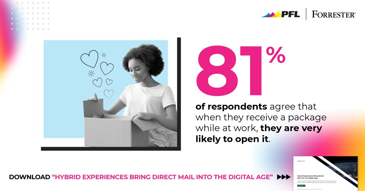 _ironMichael's tweet photo. #Directmail ✉️ is thriving in our #digitalworld, and there’s data 📊 to prove it. 

According to a recent @Forrester study, 78% of marketers agree that direct mail has been performing better now than a year ago.

Dig into the full study: https://t.co/am5iLGdSP6 https://t.co/9IqoC8uXkC