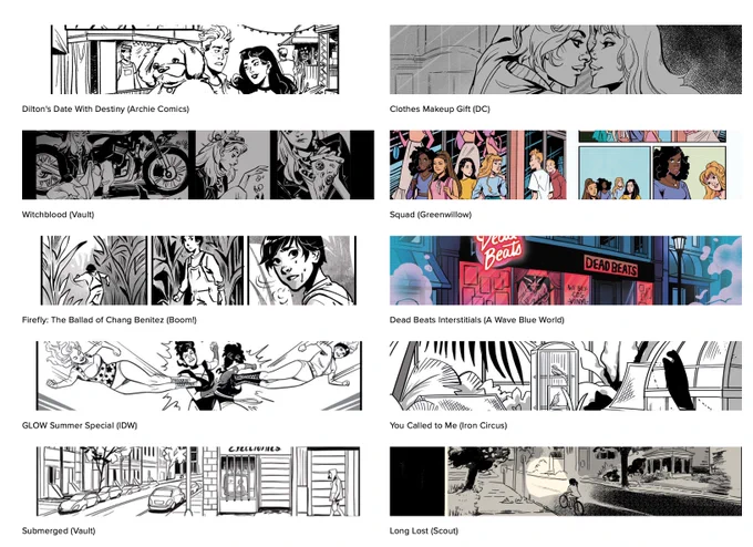 I finally did it, I finally updated the comics page of my website, and you can now check out my original inks from the past several years! really proud I've managed to stick around in this industry and not get burnt out, I love making comics so much❣️
https://t.co/HNWsKveGTj 