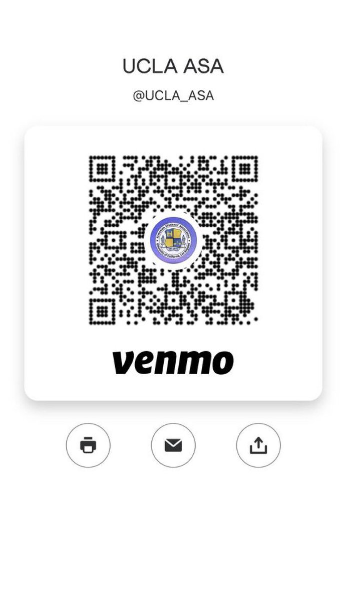 Venmo $35 to join ASA for the 2022-2023 year!