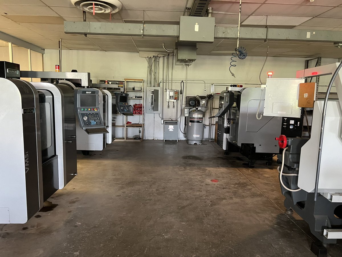 New CNC equipment is set-up in our PCHS CNC Lab.  This will provide excellent real-world, hands-on experience for our precision machining students….all while earning dual credit from VU.  #earnyourstripesatngsc
