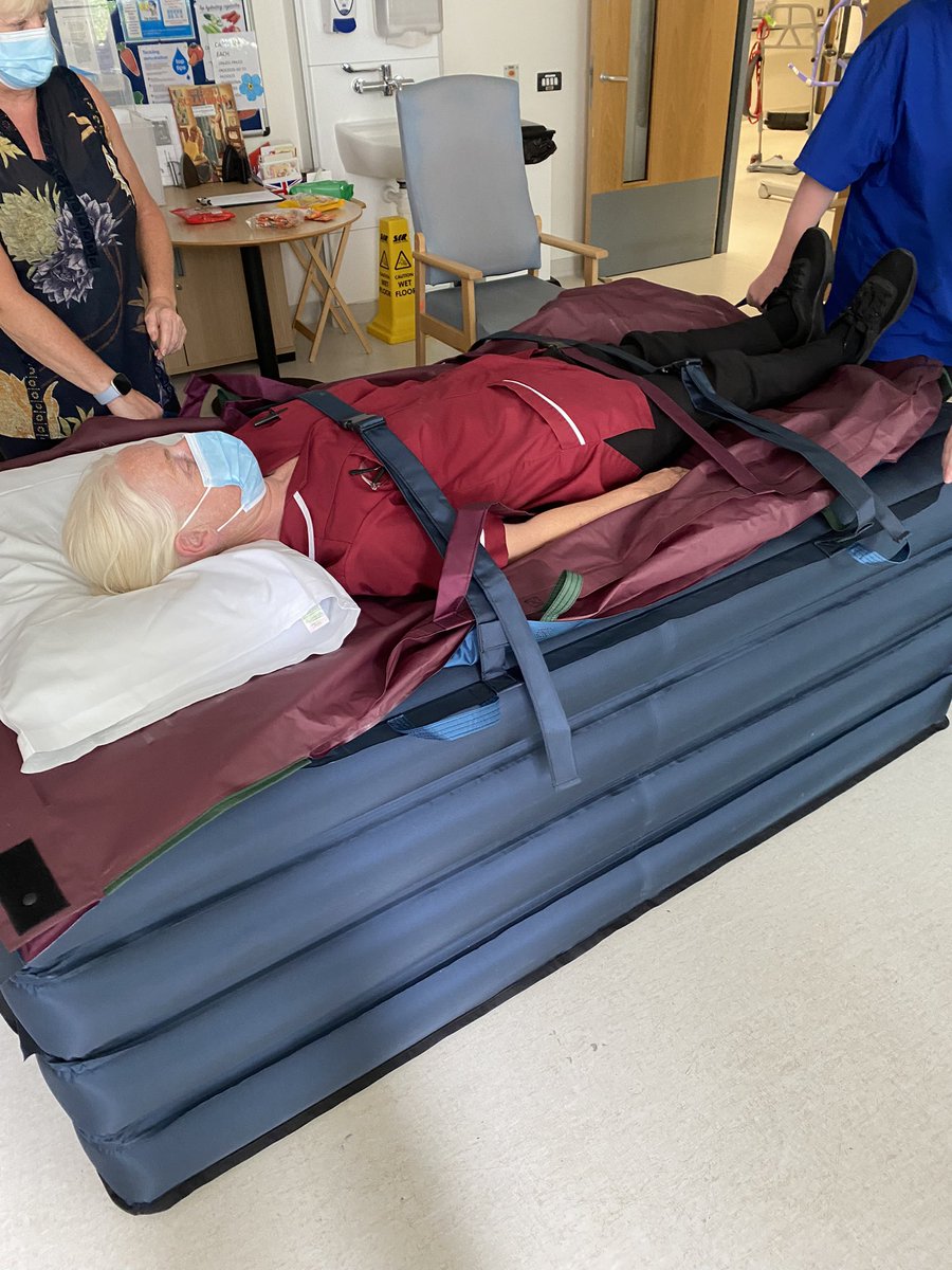 ShannonRN_MPFT's tweet photo. Thoroughly enjoyed teaching our colleagues how to use the HoverJack today in one of our key trainer manual handling updates. What a fabulous piece of equipment! 👏🏻🙋🏼♀️ (Consent gained to share) #teaching #education #manualhandling #HoverJack @mpftnhs https://t.co/2A2l39dHES