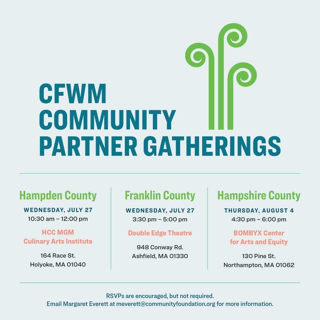 CFWM wants to thank nonprofit community partners serving our region for your hard work these last 2 years. Meet our program officers, learn about our upcoming Flex Funding opportunity, and enjoy refreshments while networking. RSVP at meverett@communityfoundation.org.