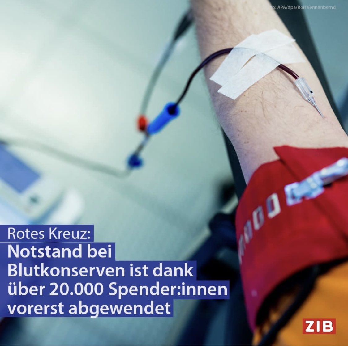 Langfristig müssen wir uns trotzdem etwas überlegen … Vorallem, da es Vielerorts kein niederschwelliges Angebot gibt #blutspende