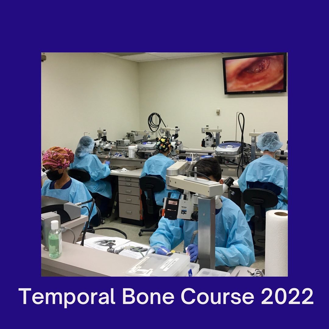 OtoPitt's tweet photo. The 2022 Temporal Bone Anatomy & Surgical Dissection Course is underway. Today our PGY2’s took part in the Ossicular Chain Reconstruction Stapedectomy lab led by Drs. Hirsch, McCall, and Perez. #otolaryngology #otology #temporalbonedissection #ent #pgy2 https://t.co/XGvSsgiRmk