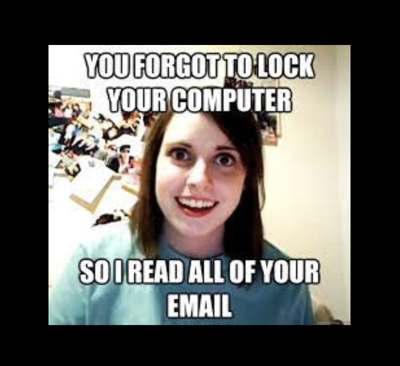 thelockjar's tweet photo. hotdamn, who just read your e-mails? nobody knows... don't be a fool and lock your computer. ๐ดโโ ๏ธ๐ฆ๐
#thelockjar #lock #lockyourcomputer https://t.co/cPtnMRKatn