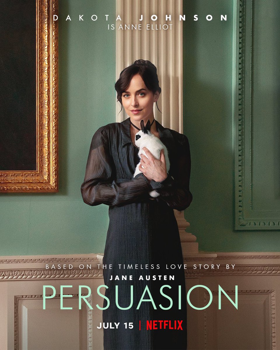 DakotaJBRA's tweet photo. Dakota Johnson é Anne Elliot em Persuasão, novo filme da Netflix que estreia nesta sexta-feira, 15. https://t.co/h3jlewwlZK