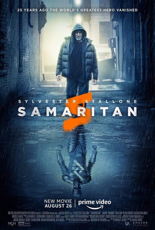 The poster for my new film Samaritan, starring the legendary #SylvesterStallone!