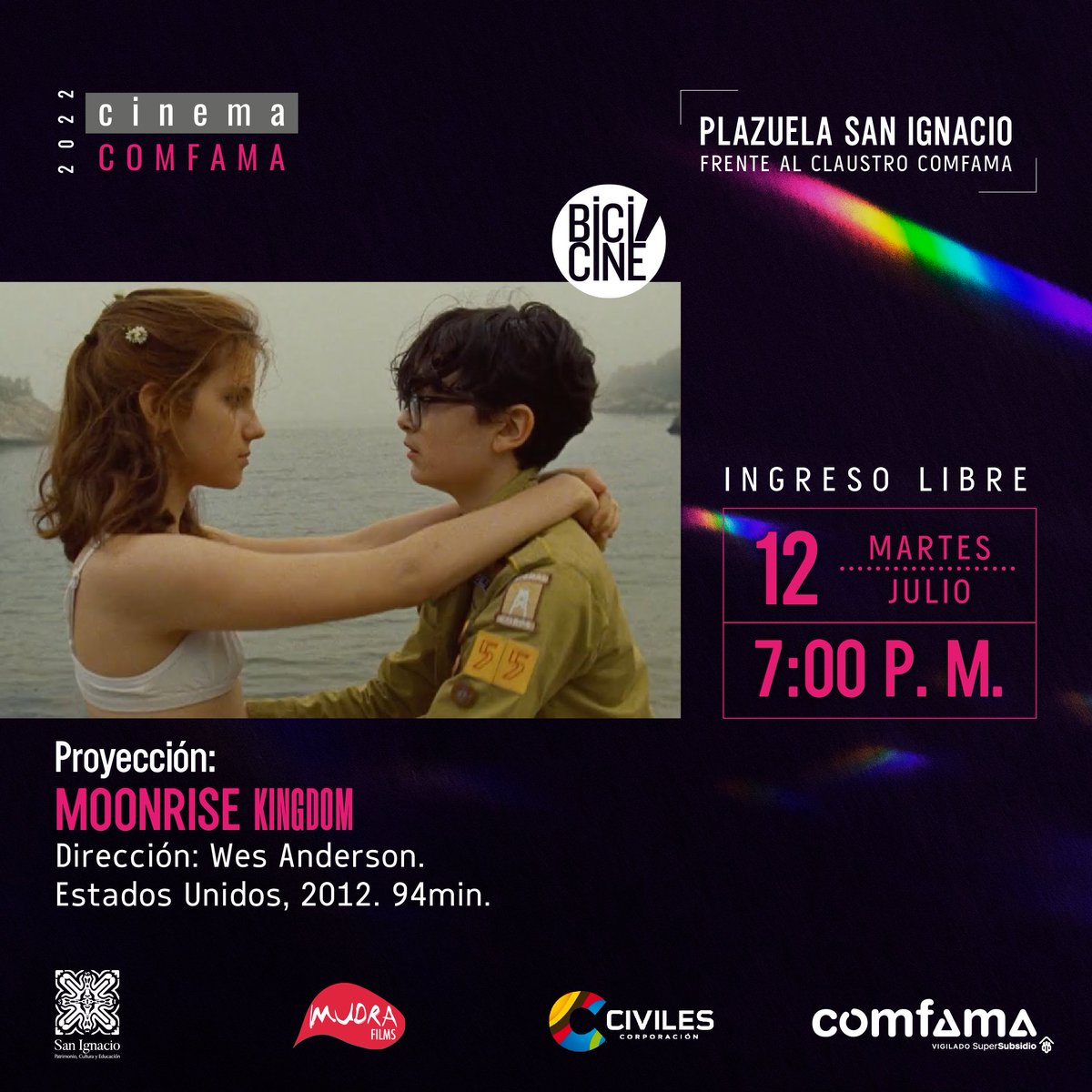 DSanIgnacio's tweet photo. 🏙️ Entre drama, comedia, conversatorios y música viviremos una semana mágica llena de eventos magníficos en nuestro Distrito San Ignacio. 💛
#DistritoSanIgnacio #AgendaCultural #Julio #Medellin #SomosDistritoSanIgnacio https://t.co/eiJvYSzOcF