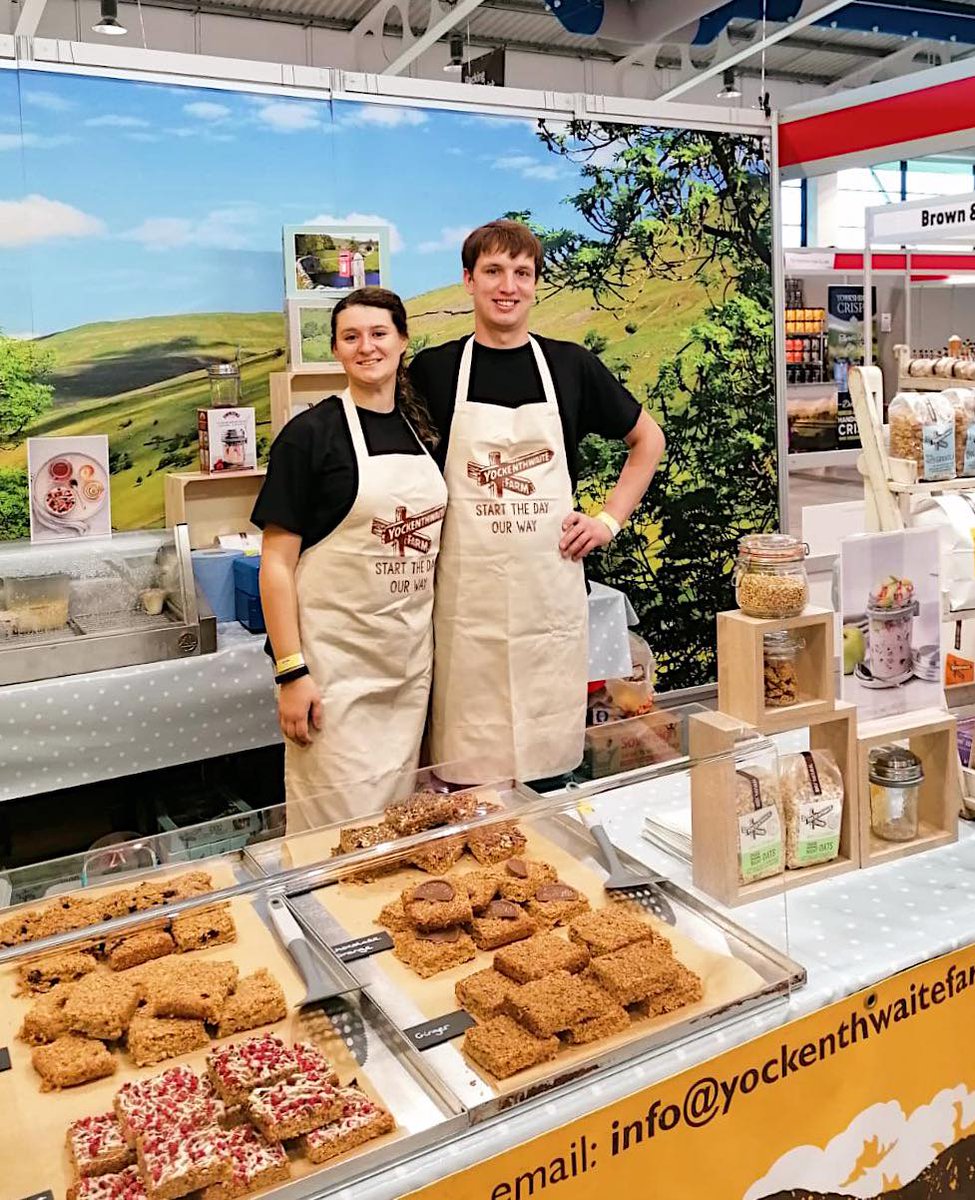We'll be at stand 541 in the food hall at the #GreatYorkshireShow, with our full range as well as our delicious freshly-baked flapjacks. You'll also find us doing tastings on the Morrisons stand from 9am til 11am on Tuesday and Thursday only. #GYS #GYS2022 #GYS22 #Harrogate