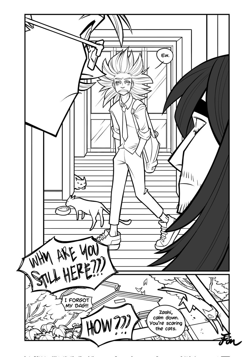 gasp3gasp's tweet photo. 22th and last page of my #erasermic fancomic, “I Couldn’t Ask for Another!!!” (full uncensored story on my Patreon or Gumroad👀). Next Monday, a new comic!
#maizawa #presentmic #yamadahizashi #aizawashouta #eraserhead #myheroacademia #erasermicfamily #shinsouhitoshi #shinson https://t.co/FbO7a7zuLe