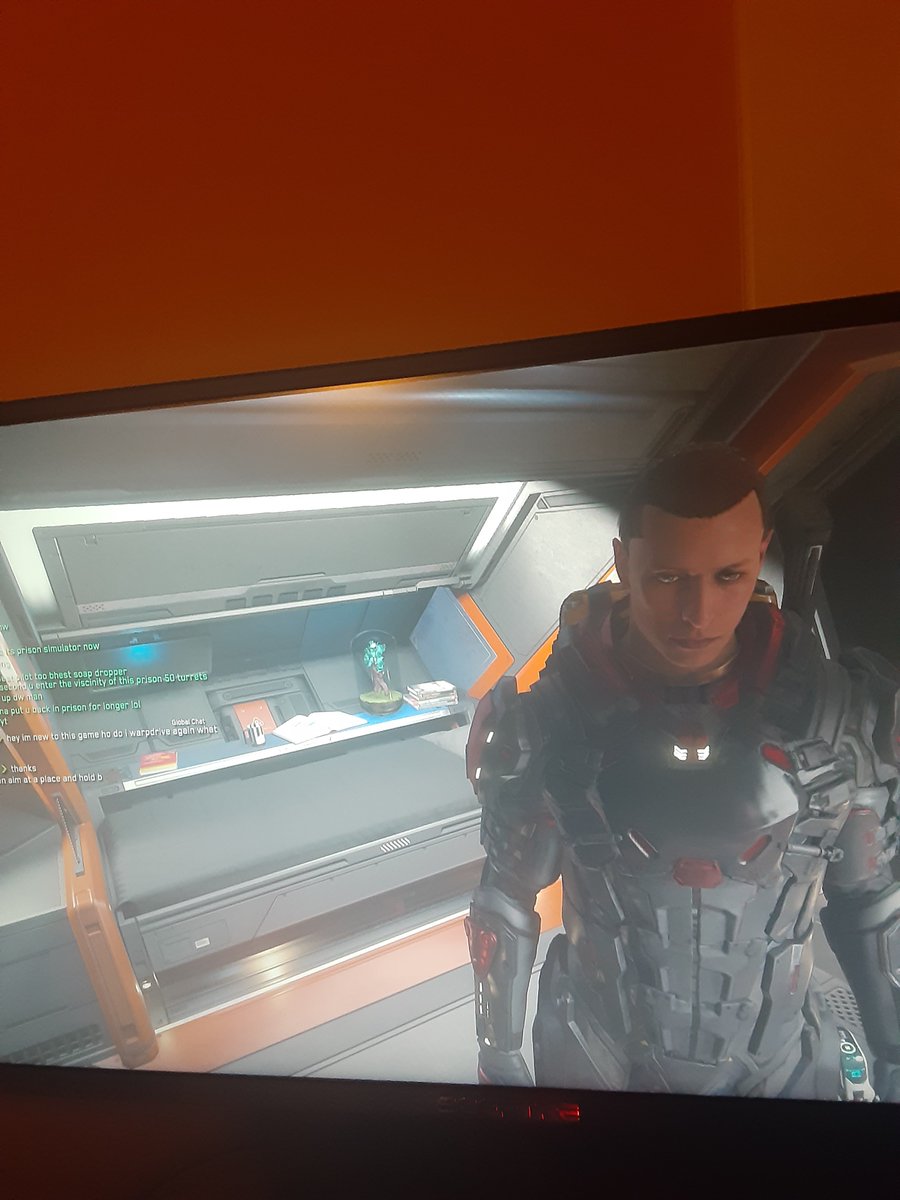 therealjStrikes's tweet photo. Did I tell ya I got into Star Citizen.  It was a snowballing trainwreck when I played it a few months ago but it should be significantly better after the year ends. #StarCitizen https://t.co/NdPcvhXMcp