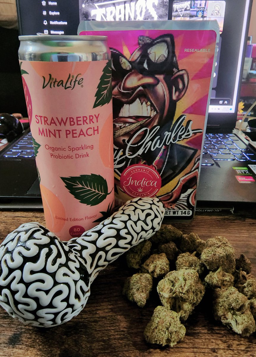 TheTranos's tweet photo. Working on  Tranos and the Lived Experience episode Encroachment.  But until then check out back episodes of T&amp;TLE everywhere episodes are streamed. Today's strain of choice is Ray Charles, named in honor of the cannabis-friendly blues musician and songwriter. #Potcast #NQO https://t.co/1BiyyAkvHM