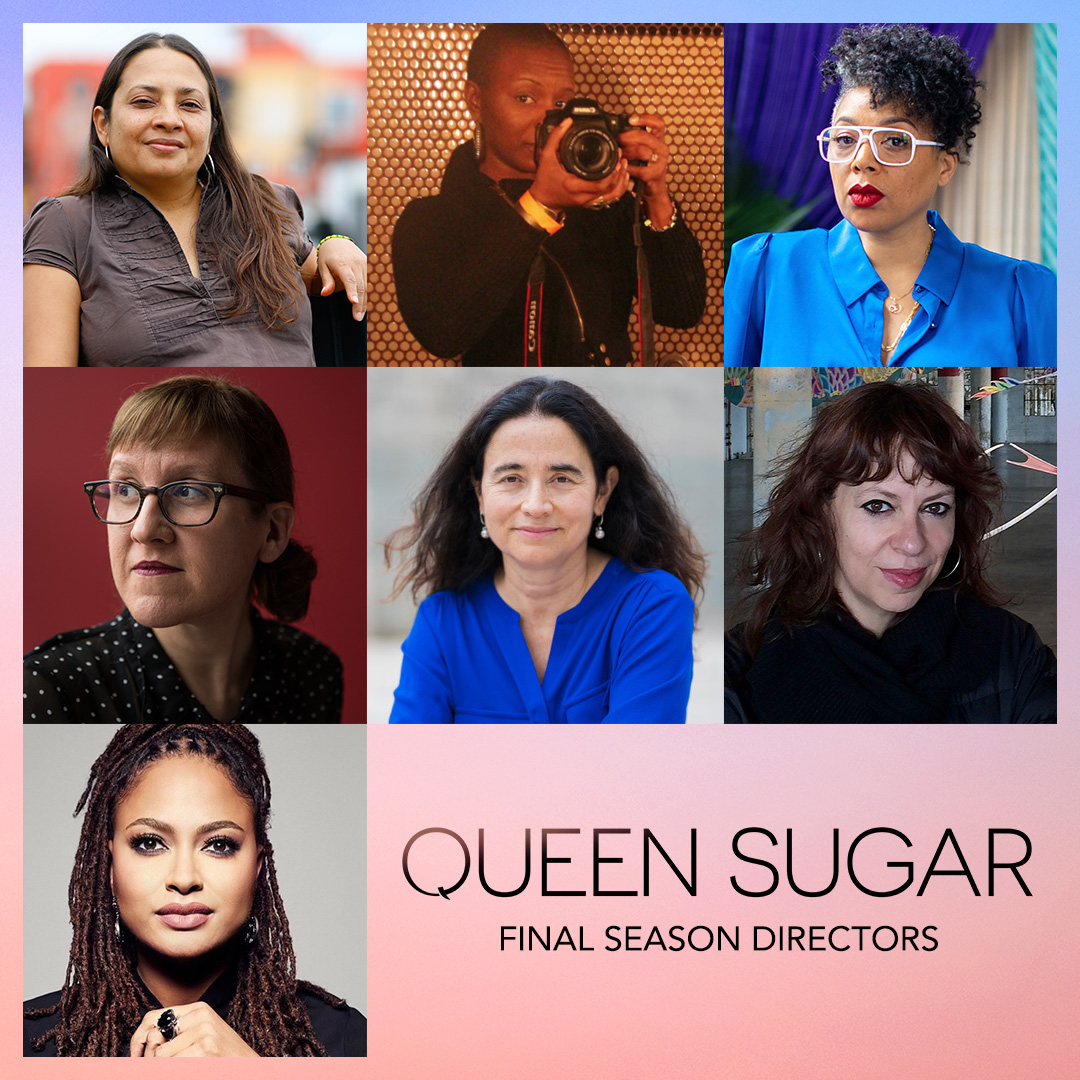 #QUEENSUGAR is filming our final season in NOLA and we are so happy to announce the return of our ALL-STAR directors! Welcome back @aurog24 @STACEYMUHAMMAD @DeManeDavis Kat Candler @PatCardosoFilm @shazbennett and returning to direct our final episode is executive producer @ava!