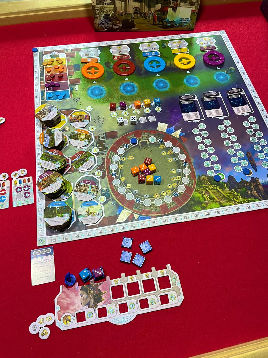BCboardgamers's tweet photo. #OriginsFirstBuilders
Time to learn this one and have some fun with dice and tiles … @BoardAndDice is on a roll with the fantastic lineup of games recently … bravo! https://t.co/qpIiBFVWjV