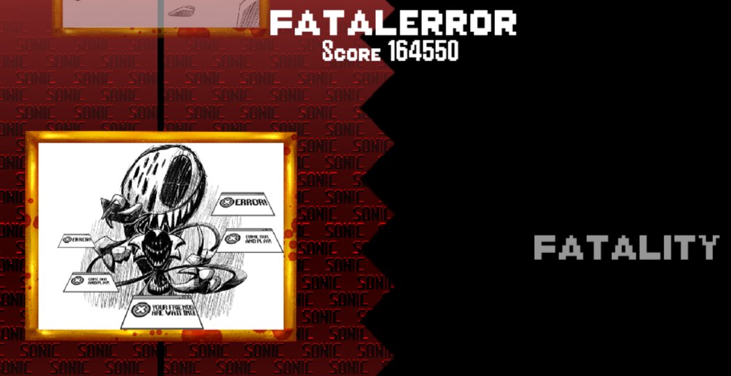 EmanuelR_016's tweet image. Me eh pasado Fatality XD!!!
#sonicexe #fnfmods #Fatalerrorsonic #videogames #SonicTheHedeghog