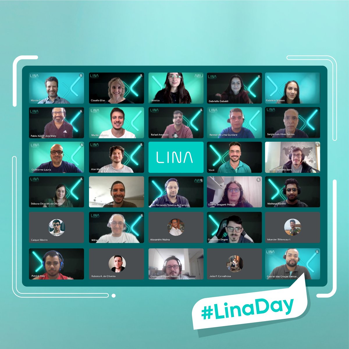 Lina_OpenX's tweet photo. De forma online e muito especial, na última sexta-feira, dia 08 de Julho rolou o #LinaDay, um momento destinado a impulsionar e inspirar todo o time, reforçando a cultura que norteia nosso dia a dia.
Obrigada a todos!!!
#golina #timeunido #openfinance #tecnologia #inspiracao https://t.co/iXo4CjHY04