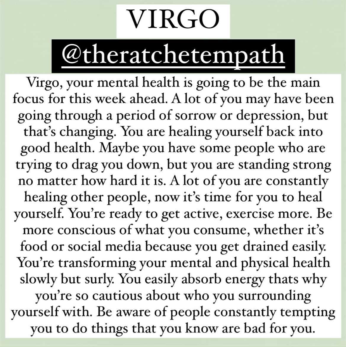 TBSOProductions's tweet photo. Earth Signs Daily Dose Horoscopes #taurus #virgo #Capricorn https://t.co/wT7ij1rtBt