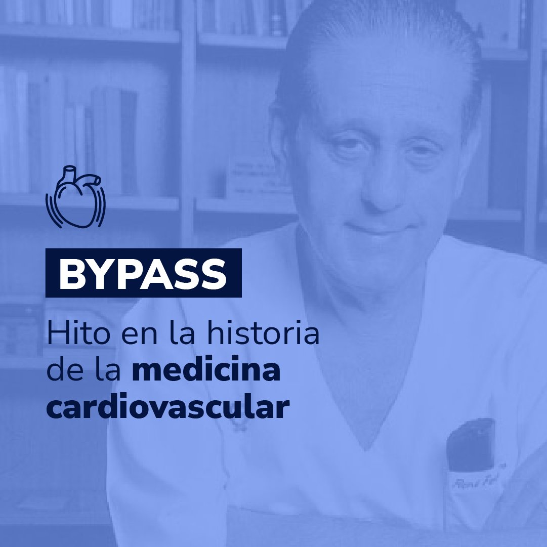 💭¿Sabias que el bypass fue incluido en la plataforma cultural de Google como parte de los 400 inventos y descubrimientos que cambiaron la historia de la humanidad?
Hoy el bypass sigue siendo una técnica que salva miles de vidas por año.

¡Gracias Dr. René Favaloro por tu legado!