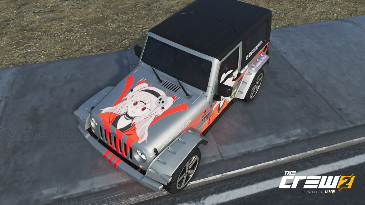 Schurzen_Artac's tweet photo. Just finished stream today, here's the fruits of my labour
#itasha #TheCrew2StandardEdition #artkyll #Vtuber https://t.co/9t2eXUQ2db