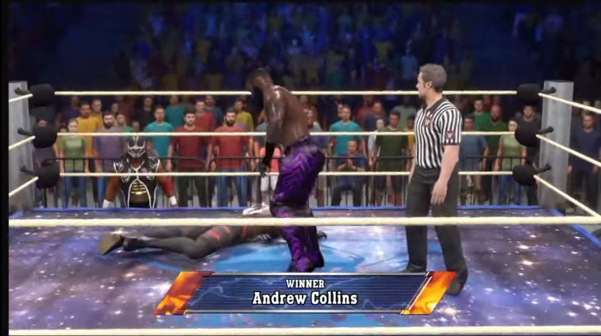 <a href="/TheSaviorAC/">"The Savior" Andrew Collins</a> is now 2-0 here in WGW after his win over Venomous. Up next a huge contest- former World Champion Max Carter takes on @YammamotoB !!! #HWA

youtu.be/ZCNic7qHMS8