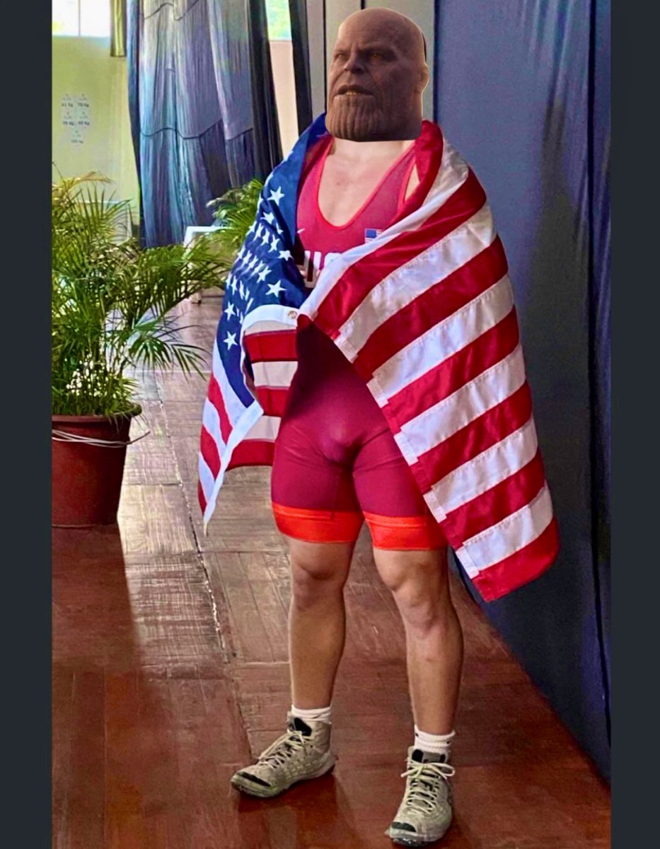 Nick Feldman out here collecting infinity stones… 💪🏼 #PanAm #Champion