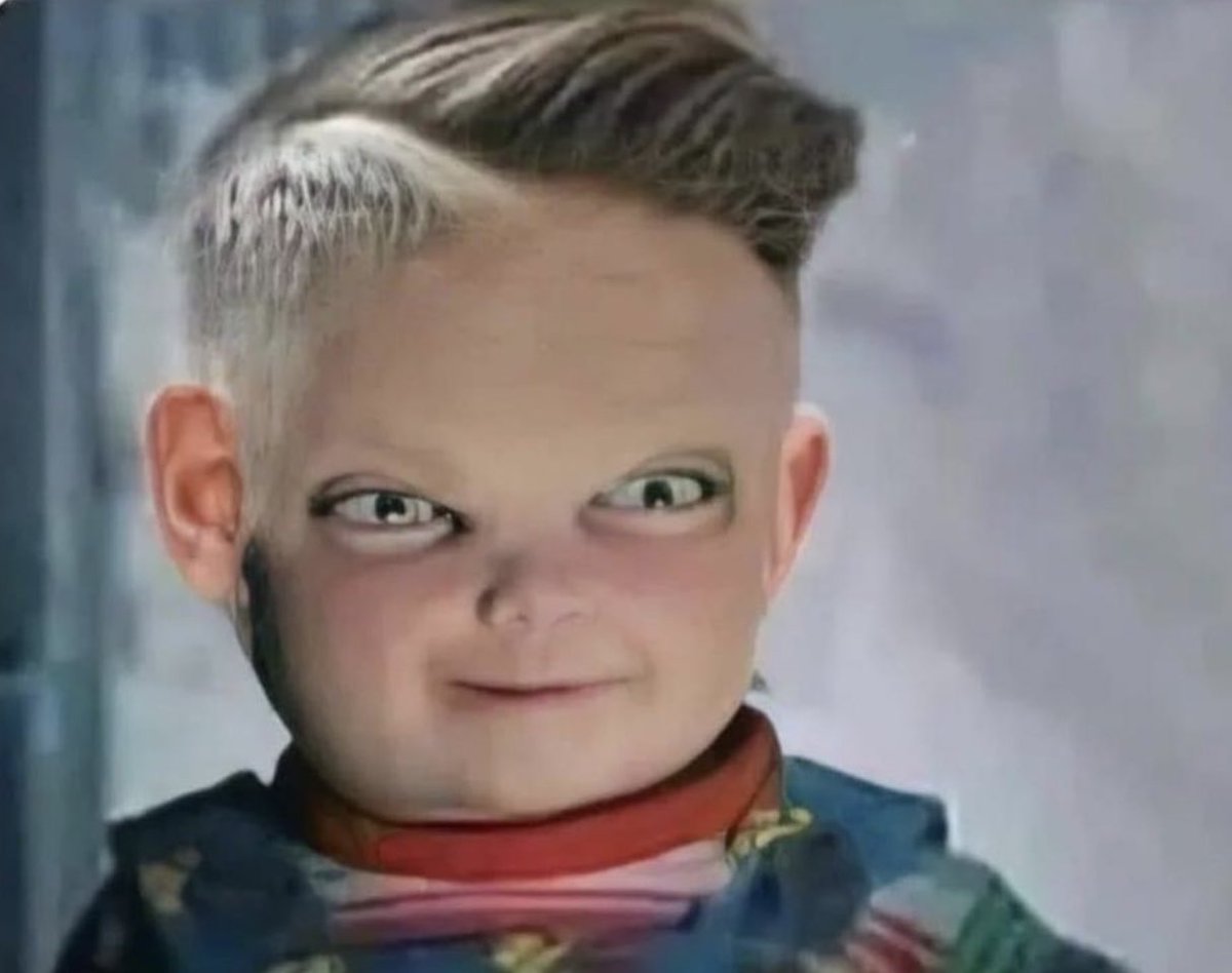 Guarromantico_'s tweet photo. Cuando llega tu sobrino de la peluquería. https://t.co/1fGRKr7JNK