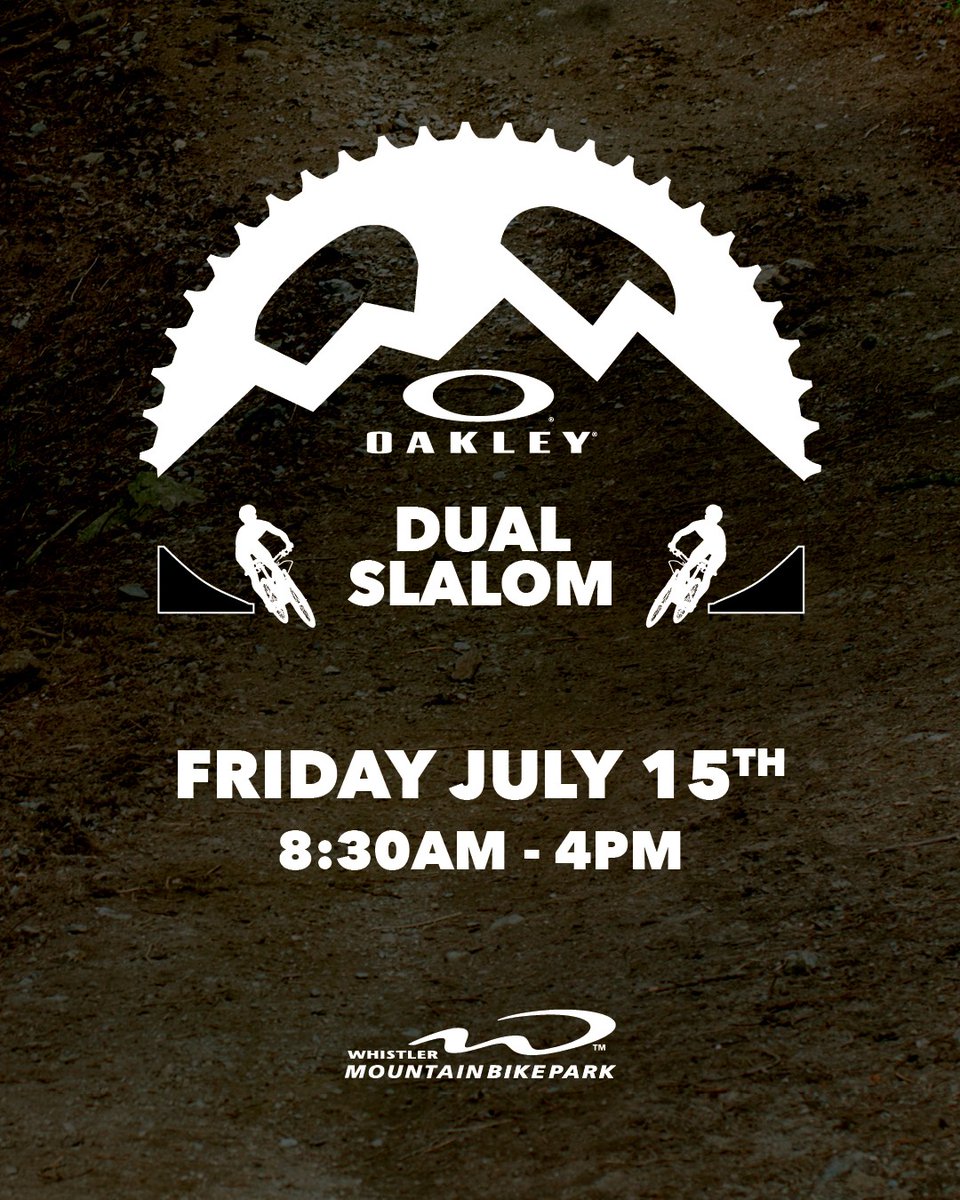 Grab a friend and get ready to drop in for the Oakley Week Dual Slalom Saturday July 16. From 8:30am - 4pm at the top of the boneyard, compete with your pals in our custom built dual slalom course. Register here >> bit.ly/2JcP5SX | @oakley