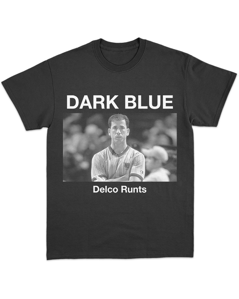darkblueskins's tweet photo. Just put the only/last remaining DB shirts available anywhere on this failure of a planet up on our Bandcamp. There are, like, 10 total.

If you follow us, you're smart enough to be reaching for you wallet now, so don't let us waste any more of your time.

https://t.co/unuomSMAqV https://t.co/aK5TBOboqK