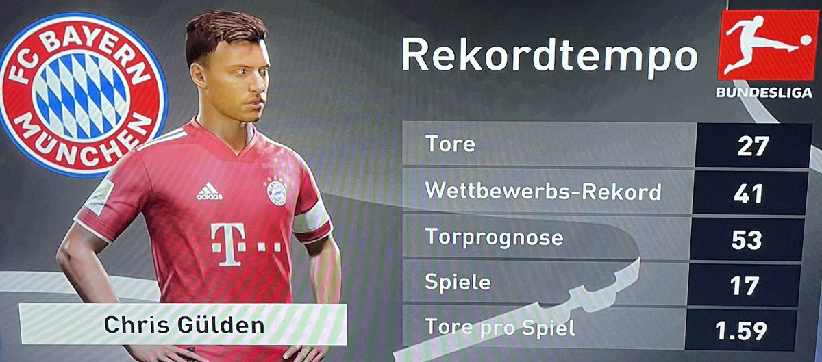 CKloppinho's tweet photo. Schafft er es wirklich? @ChrisGlden2 🪄🔥⚡️🦾#MaschineJagtREKORD #Rekord #AllianzArena #ComeBackStronger #FCB #FCBayern #hungriGER 🔥❤️👀 https://t.co/Kf1xdf0Lhn