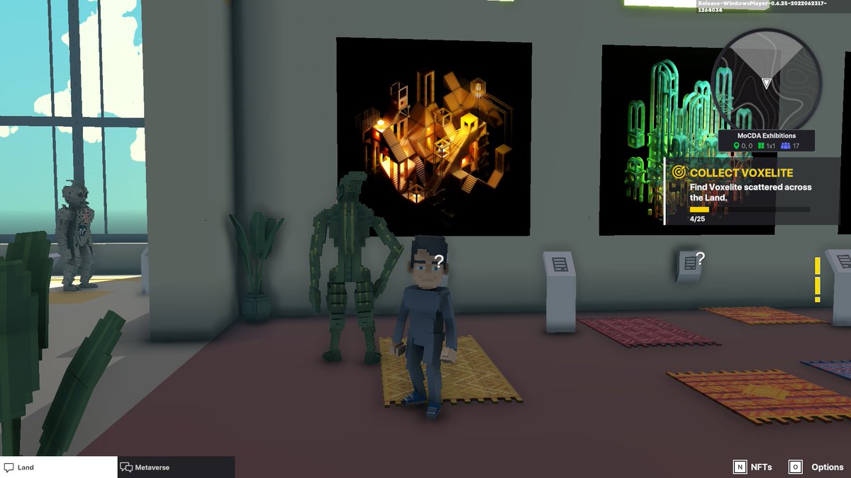 rami_mi_'s tweet photo. @TheSandboxGame @MOCDA_ I just participated in the #TheSandbox weekly contest for a chance to win 200 mSAND! Here is my favorite piece from the ‘Impossible Worlds’ exhibition, check out my screenshot below!
👇 https://t.co/sUrR4pkgwr
