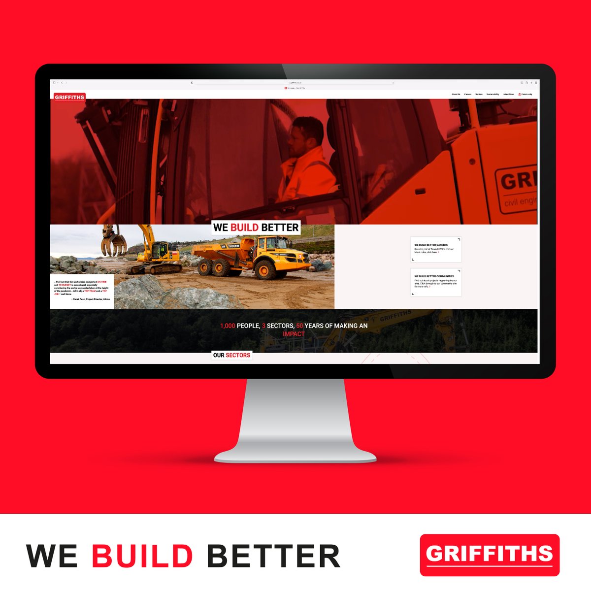 We’re pleased to announce that our new website is now live…

…And we’ve just added some amazing career opportunities:
Street Works Manager
Bid Manager
Site Agent
Senior Estimator
 
What are you waiting for apply today visit: griffiths.co.uk/jobs
 
#recruiting #jobs #hiring