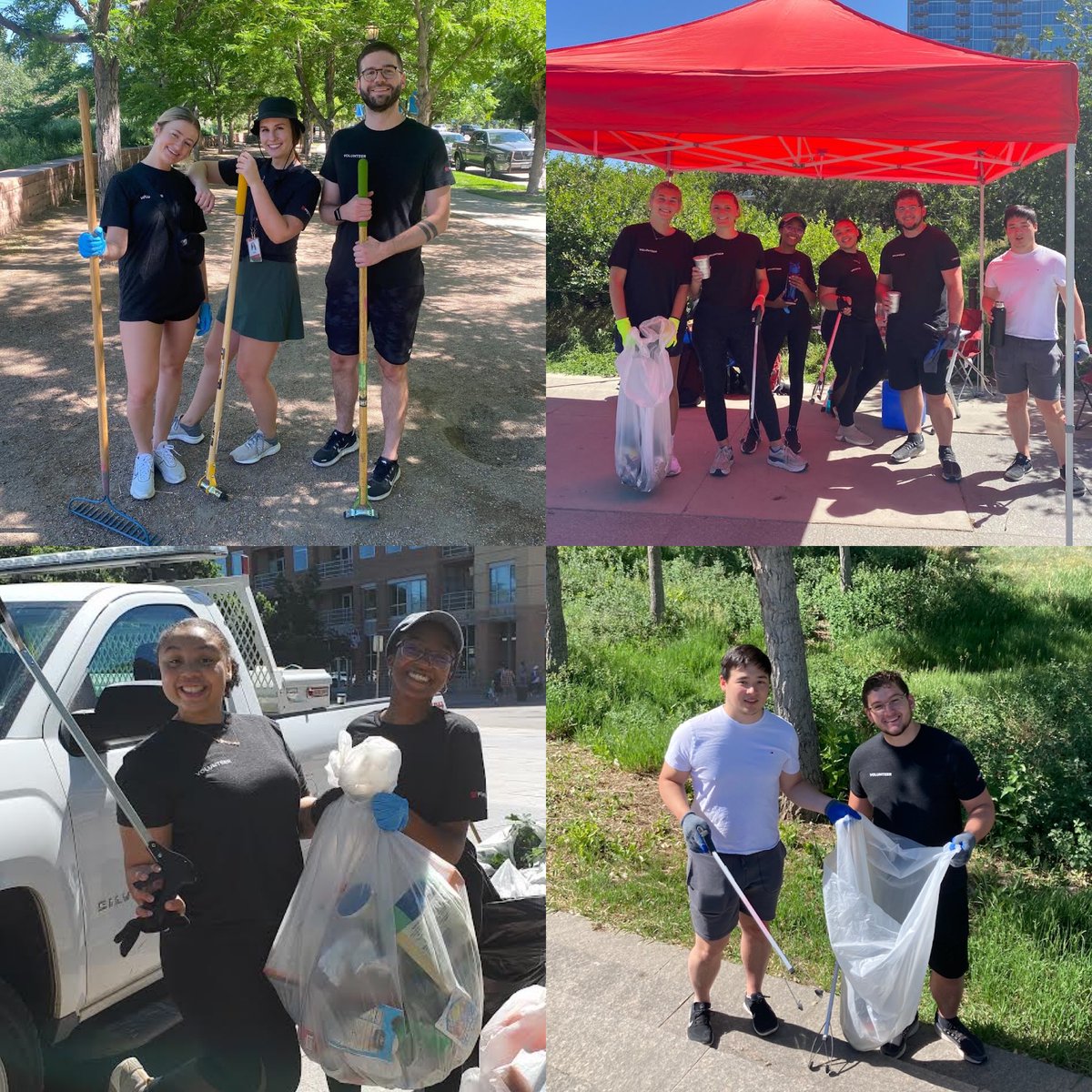 pingidentity's tweet photo. โจ Last month over 70 Ping Identians, led by our Community Cares group, partnered with Denver Parks and Recreation to remove trash and clean up the South Platte Trail. Bravo volunteers! #ping4good #pingitforward https://t.co/Hg0bXCTUKC
