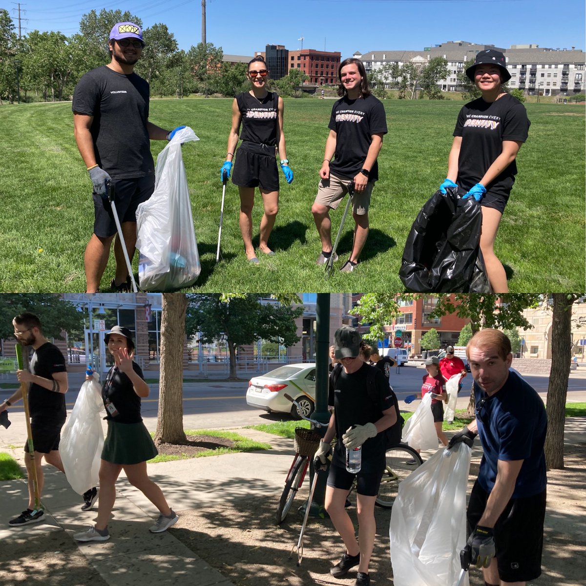 pingidentity's tweet photo. โจ Last month over 70 Ping Identians, led by our Community Cares group, partnered with Denver Parks and Recreation to remove trash and clean up the South Platte Trail. Bravo volunteers! #ping4good #pingitforward https://t.co/Hg0bXCTUKC