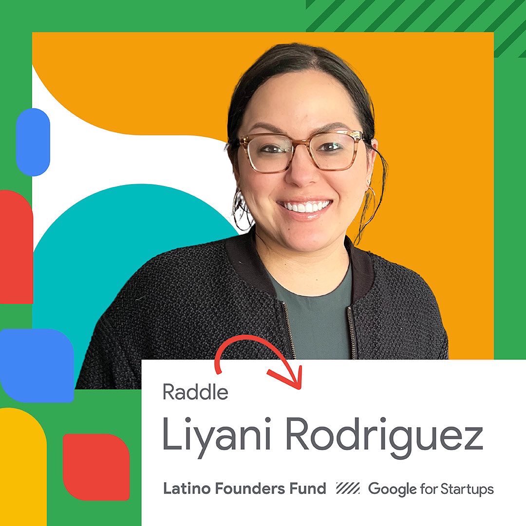 Humbled to be one of the 50 startups to receive $100k in non-dilutive capital and Google resources as part of the <a href="/GoogleStartups/">Google for Startups</a> Latino Founders Fund!! #FundLatinoFounders