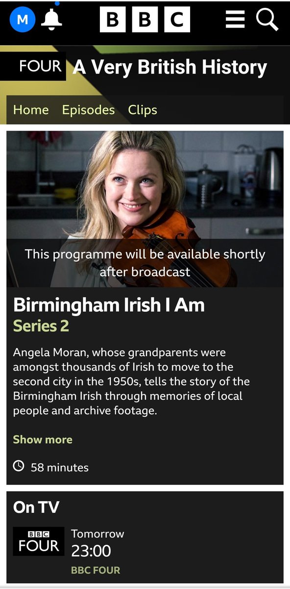 If anyone missed this when 1st aired, it's on again on BBC4 tomorrow (Tuesday) night, presented by our amazing Angela

#birminghamirishiam #birminghamirish #stpatricksday #Birmingham #bbc4 #Documentary  #thefatherteds #irishband #digbeth