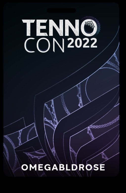 OmegaBloodRose's tweet photo. Can't wait to see what comes up on tennocon this year #Warframe https://t.co/tQO58XYDZn