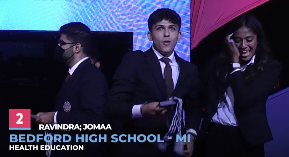 BedfordSchools's tweet photo. BPS students worked through regional &amp; state events to the HOSA International Leadership Conference. 
BHS team Ilana R. &amp; Hussein J.: 2nd place!
Rookie BJHS team Iva &amp; Hussein S.: 1st place!
Also competing: Aubrey, Sophia, Riley, Chloe, Irelyn, (BJHS) and Mollie &amp; Jillian (BHS) https://t.co/u8N9DrUmOl
