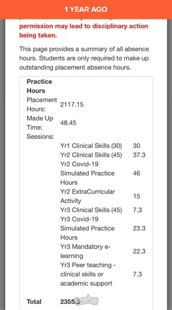 A year ago today I achieved the 2300 hours needed to become a nurse?! For those worried about hours, it all works out in the end! 
I am hopefully being signed off my preceptorship tomorrow 😬 Not sure how to feel… #preceptorship #NQN