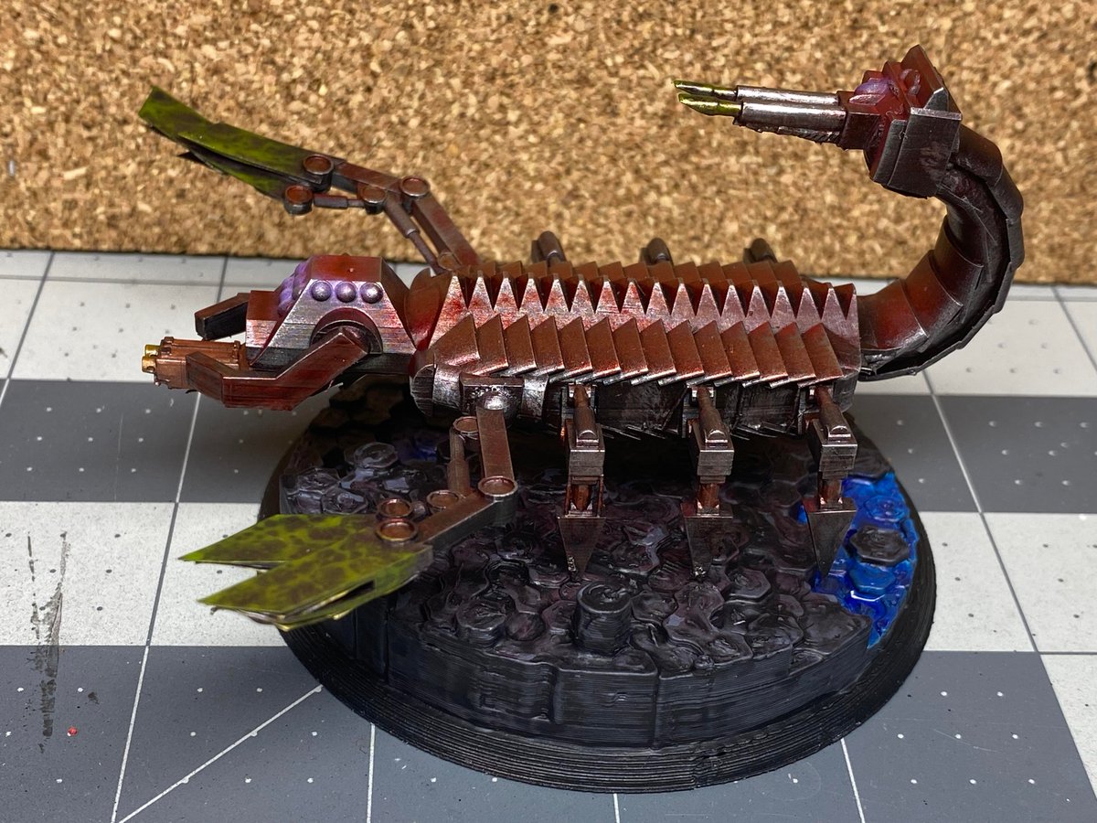 trofirelight's tweet image. The end!
Model by @thefreeheathen 
Printed in @Fokoos_Tech black resin
On a base of @Polymaker_3D polyterra charcoal black!
Shoutout to @SubSector3d for getting me back into resin!

Short lil video here:
instagram.com/p/Cf49Msbp6su/
and here
tiktok.com/@tabletopshopg…