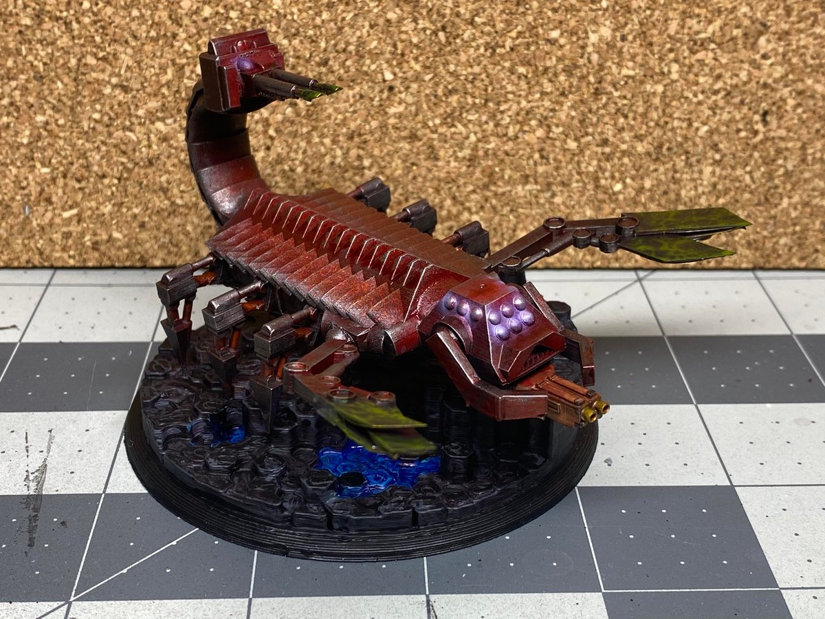 trofirelight's tweet image. The end!
Model by @thefreeheathen 
Printed in @Fokoos_Tech black resin
On a base of @Polymaker_3D polyterra charcoal black!
Shoutout to @SubSector3d for getting me back into resin!

Short lil video here:
instagram.com/p/Cf49Msbp6su/
and here
tiktok.com/@tabletopshopg…