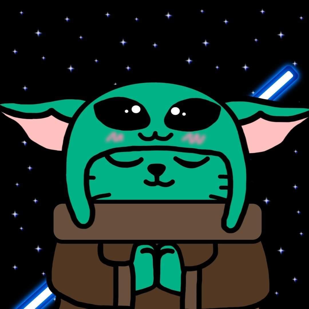 FEverythingCats's tweet photo. May the Force be with you 🙏🏻💚 

#yoda #StarWars #NFTs #Binance #BNB #BSC https://t.co/DZXK38fkbU