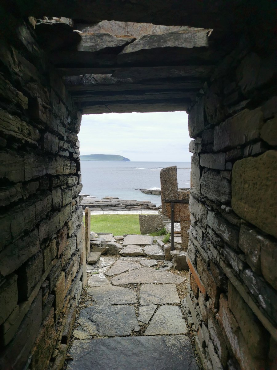 Burton1495's tweet photo. Today me and @LindseyKemp1 have been digitally documenting #SouthHowe and #Midhowebroch which are both vulnerable to coastal erosion, for the PhD project #coastalerosion #phd #rousay #HES https://t.co/ckkvrNq3UW