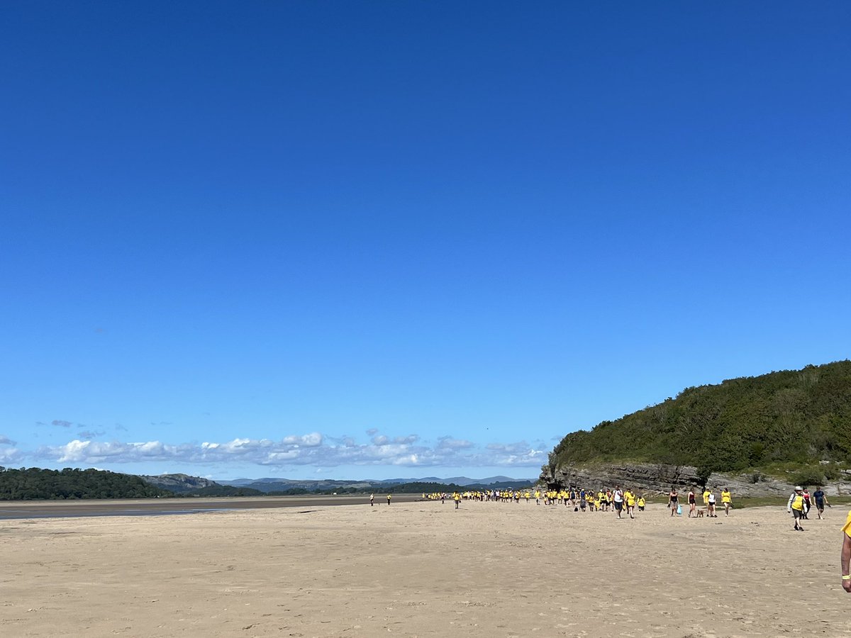 belviderefondo's tweet photo. Cross Bay walk yesterday Arnside to Grange over Sands - fab weather &amp; amazing experience @NWAirAmbulance https://t.co/NShMqh7m9Y